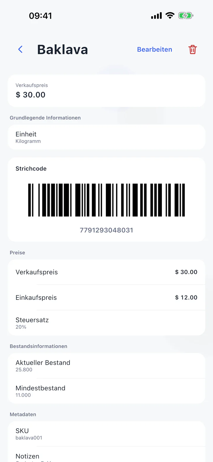 Salelog in Aktion 4