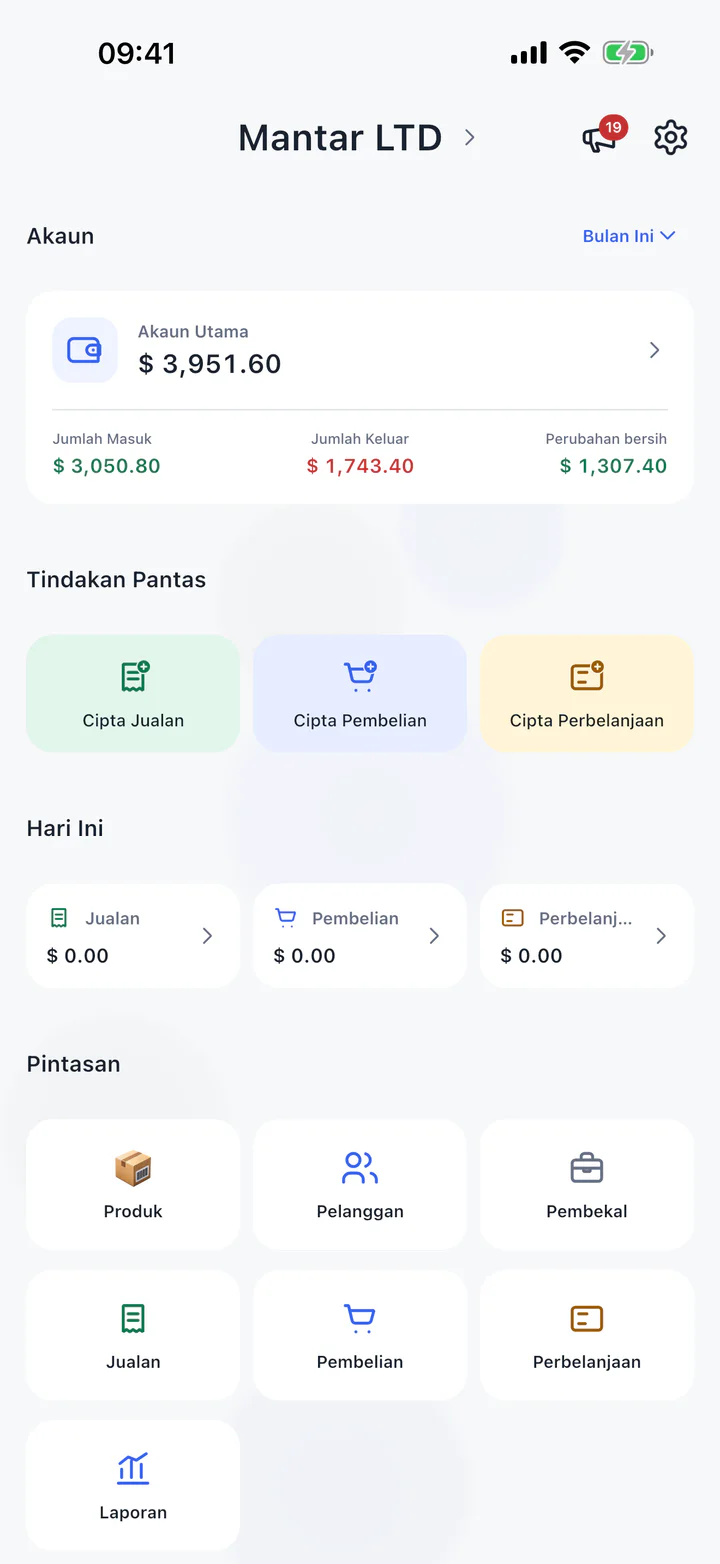 Lihat Salelog berfungsi 1