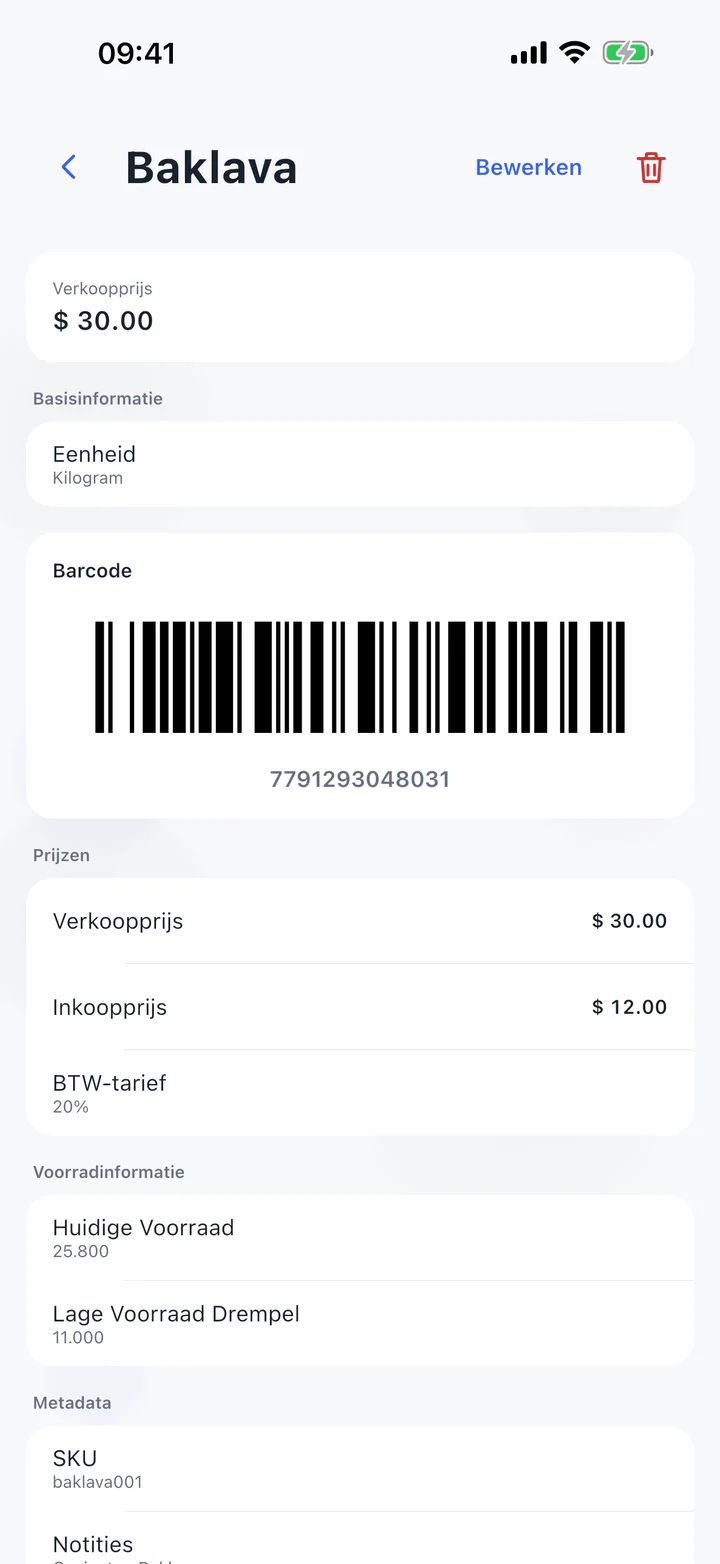 Bekijk Salelog in actie 4