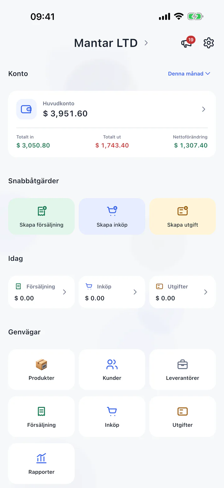 Se Salelog i praktiken 1